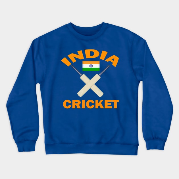 INDIA CRICKET Crewneck Sweatshirt by Cult Classics
